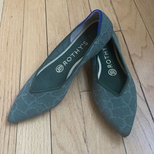Rothy’s The Point in Safari. Size 6.5.